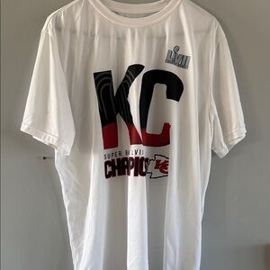 White KC Champions Short Sleeve Tee